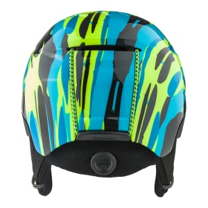 Casca Alpina Pizi Neon-Blue Green Gloss - Img 3