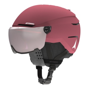 Casca Atomic Savor Visor JR Maroon - Img 1