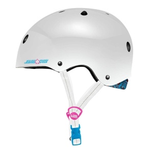 Casca Pro-Tec Low Pro Santa Cruz White Gloss