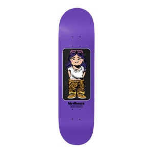 Deck Skateboard Birdhouse Pro Lizzie Armanto Toybox Purple 8inch