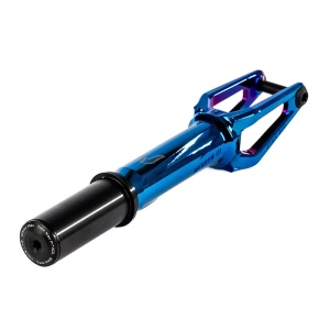 Furca Trotineta Ethic DTC Merrow V3 IHC Chrome Blue - Img 3