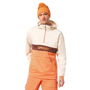 Hanorac Oakley TNP Nose Grab Softshell Arctic White/Soft Orange 23/24 - Img 1
