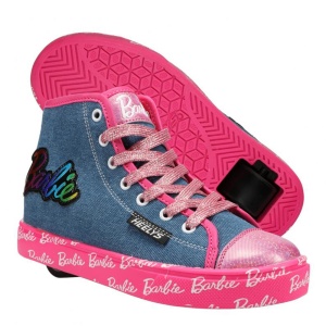 Heelys Barbie Hustle Denim/Pink/Rainbow - Img 1