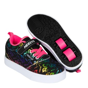 Heelys Pro 20 X2 Black/Pink/Rainbow - Img 1