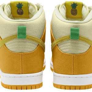 Incaltaminte Nike SB Dunk High Pro University Gold/Citron Tint/White/Vivid Sulfur - Img 7