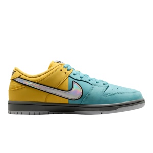 Incaltaminte Nike SB Dunk Low Pro Muni Lightning/Denim Turquoise/Iron Grey/Wolf Grey - Img 3