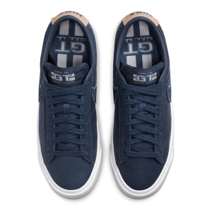 Incaltaminte Nike SB Zoom Blazer Low Pro GT Prm Midnight Navy/White - Img 4
