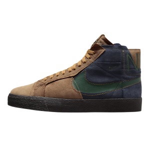 Incaltaminte Nike SB Zoom Blazer Mid Prm Legend Dark Brown/Obsidian/Light British Tan/Fir - Img 1