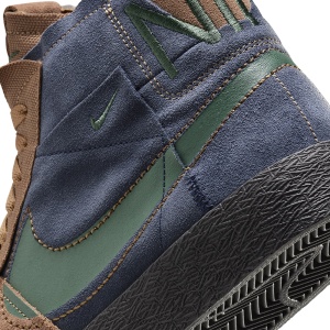 Incaltaminte Nike SB Zoom Blazer Mid Prm Legend Dark Brown/Obsidian/Light British Tan/Fir - Img 8
