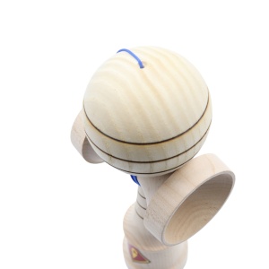 Kendama USA Craft Jet Shape Maple Triple Burnt Line Ash - Img 3