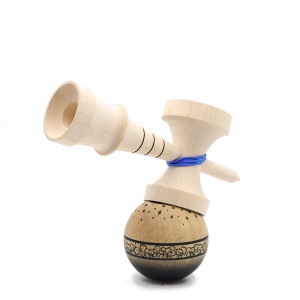 Kendama USA Craft Jet Shape Triple Burn Line Maple - Img 2