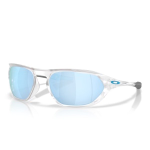 Ochelari de soare Oakley Cage Jacket Matte Clear Prizm Deep Water Polarized