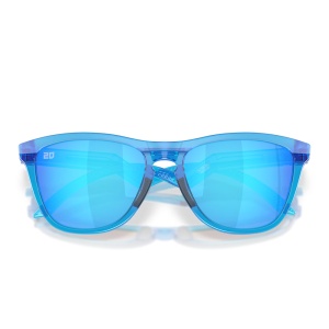 Ochelari de soare Oakley Frogskins Hybrid Fabio Quartararo Matte Acid Blue Prizm Sapphire - Img 5