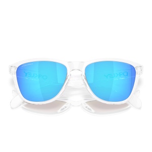 Ochelari de soare Oakley Frogskins S Polished Clear Prizm Sapphire - Img 5