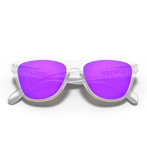 Ochelari de soare Oakley Frogskins XS Polished Clear Prizm Violet - Img 4
