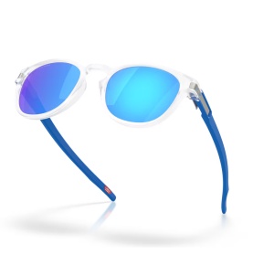 Ochelari de soare Oakley Latch Neon Pop Collection Matte Clear Prizm Sapphire - Img 4