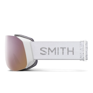 Ochelari Smith 4D Mag S White Chunky Knit ChromaPop Everyday Rose Gold Mirror 24/25 - Img 4