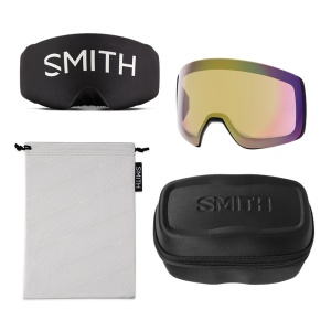Ochelari Smith 4D Mag XL Black ChromaPop Sun Red Mirror 24/25 - Img 5