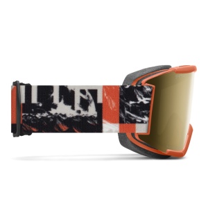 Ochelari Smith Squad Cinder Chop Up ChromaPop Sun Black Gold Mirror 25/26 - Img 4