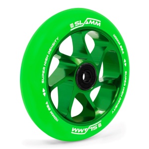 Roata Trotineta Slamm 110mm Team Green + Abec 9 - Img 2
