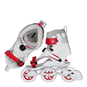 Role Powerslide Doop Urban 100 White/Grey/Red - Img 5