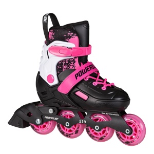 Role Powerslide Kids Khaan Magic Black/White/Pink - Img 2
