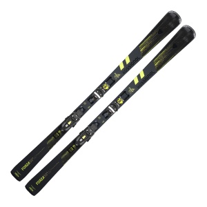 Schiuri Rossignol Forza 50D V-CAM Konect + legaturi NX 12 Konect GW B80 Black Yellow 24/25 - Img 1