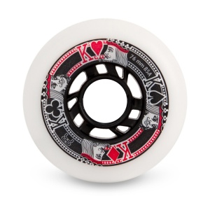 Set 4 Roti FR Street Kings White 76mm/85a