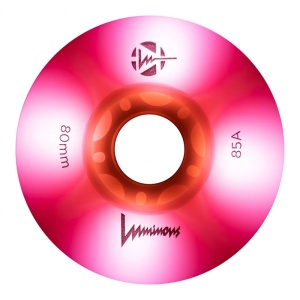 Set 4 Roti Luminous 80mm/85a Flamingo - Img 2
