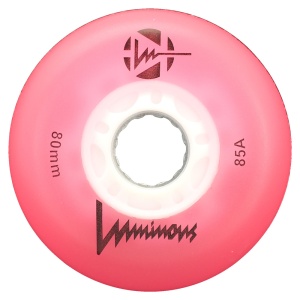 Set 4 Roti Luminous 80mm/85a pink - Img 1