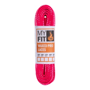 Sireturi MyFit Waxed Pro Pink 180cm - Img 2