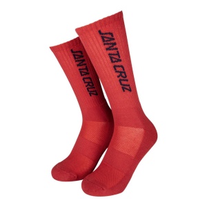 Sosete Santa Cruz Strip 3pk Red/White/Black - Img 3