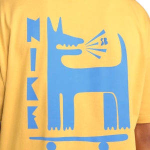 Tricou Nike SB Tee Lc Barking Sanded Gold - Img 5