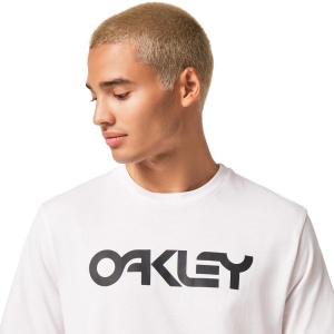 Tricou Oakley Mark II 2.0 White/Black - Img 4