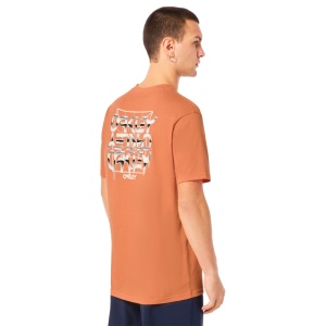 Tricou Oakley MTL Drip Soft Orange - Img 2