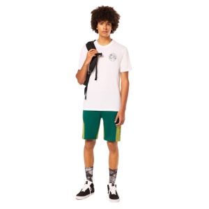 Tricou Oakley Rings Mountain White - Img 5