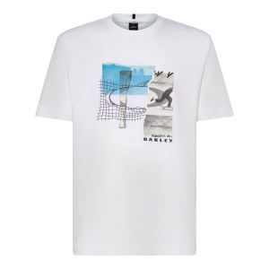Tricou Oakley Skate White - Img 2