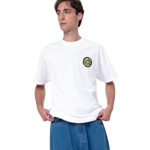 Tricou Santa Cruz Roskopp Screaming Target White - Img 3