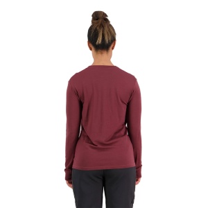 Bluza Corp Mons Royale Yotei BF LS Dark Chocolate/Terracotta 22/23 - Img 3
