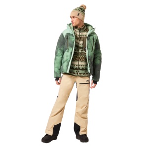 Bluza Oakley Mountain Fire Sherpa Green Norway Pattern - Img 6