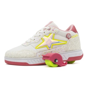 Breezy Rollers Star White/Pink - Img 2