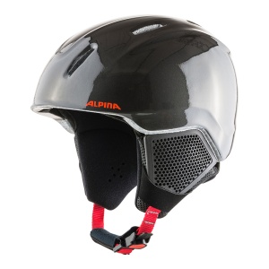 Casca Alpina Carat LX Charcoal Red Gloss