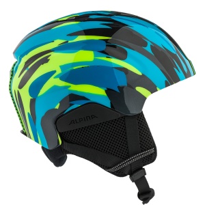 Casca Alpina Pizi Neon-Blue Green Gloss - Img 4