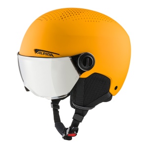 Casca Alpina Zupo Visor Q Lite burned/yellow matt - Img 1