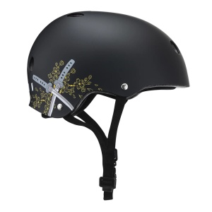 Casca Triple 8 Sweatsaver Sky Brown Black - Img 3