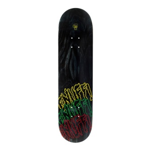 Deck Skateboard Enuff Designer Three Tier Reloaded Black 8inch