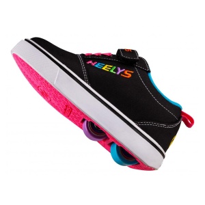 Heelys Pro 20 X2 Black/Rainbow Multi Nylon Cnvs - Img 5
