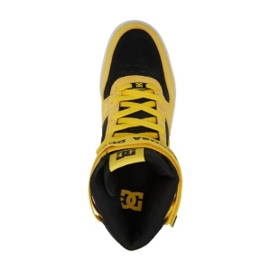 Incaltaminte DC Pensford Hi Top Leather Black/Yellow - Img 2