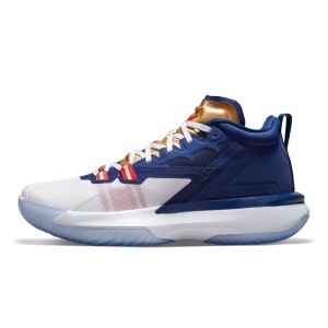 Incaltaminte Nike Jordan Zion 1 Blue Void/White/Metallic Gold/University Red - Img 1
