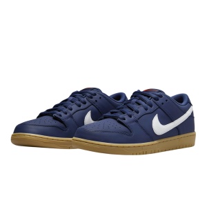 Incaltaminte Nike Sb Dunk Low Pro Iso Navy/White/Gum Light Brown - Img 4